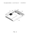 ELECTRONIC DEVICE WITH HEAT DISSIPATION APPARATUS diagram and image