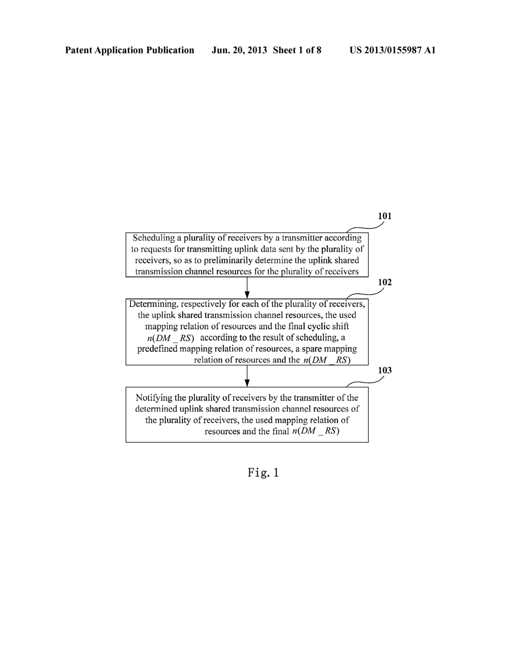 Method of Resource Allocation, System and Transmitter - diagram, schematic, and image 02