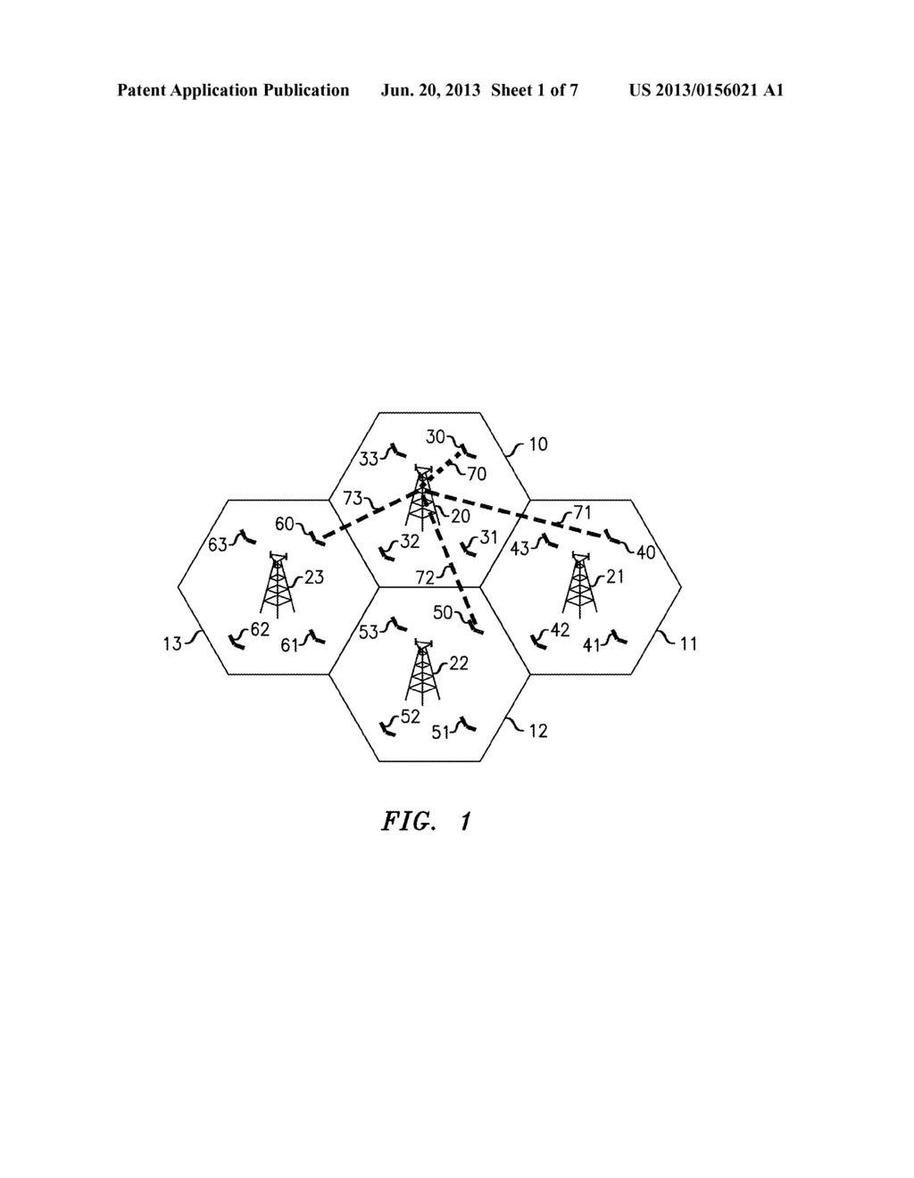 Large-Scale Antenna Method And Apparatus Of Wireless Communication With     Suppression Of Intercell Interference - diagram, schematic, and image 02