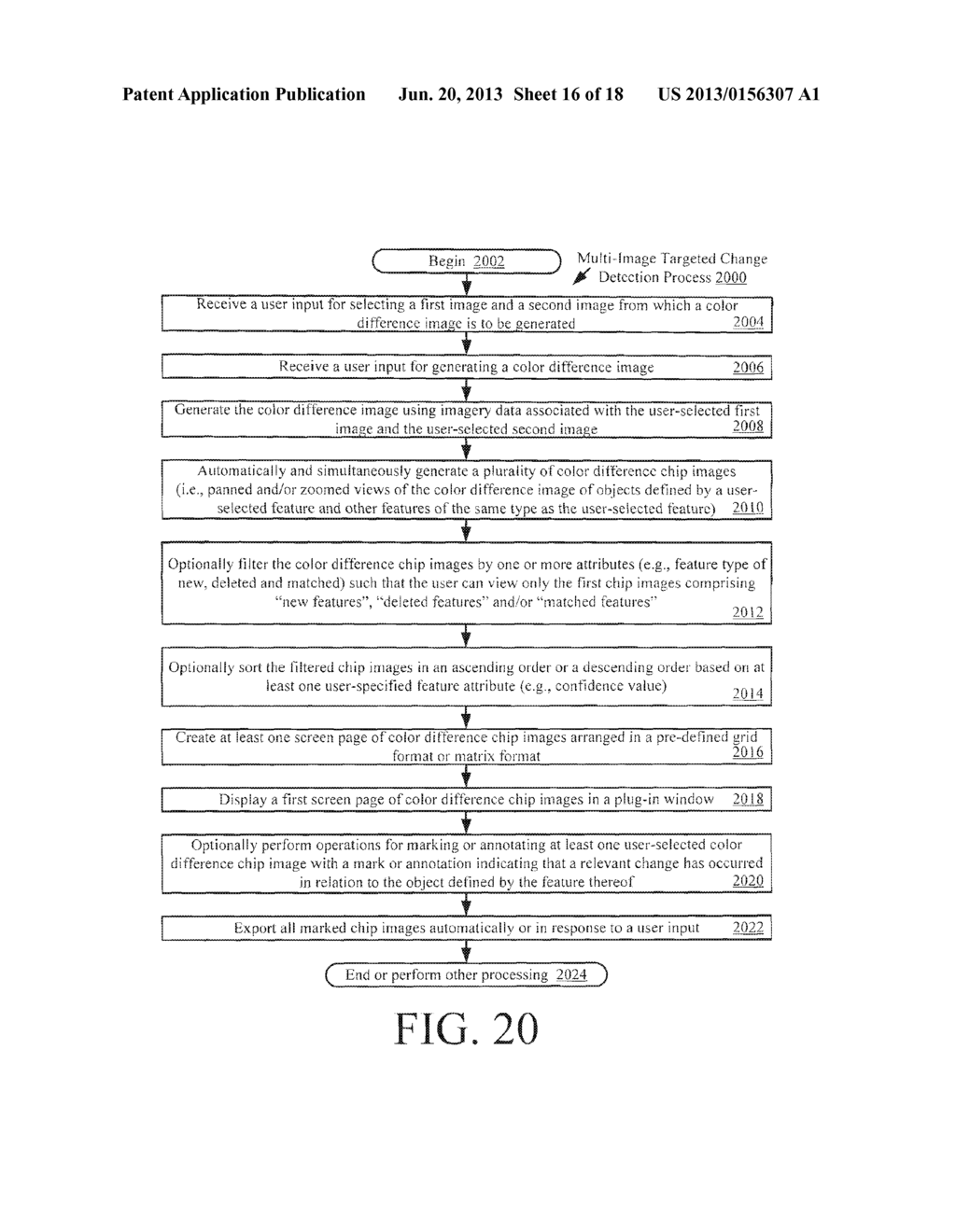 SYSTEMS AND METHODS FOR EFFICIENTLY AND ACCURATELY DETECTING CHANGES IN     SPATIAL FEATURE DATA - diagram, schematic, and image 17