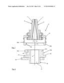 COUPLING PARTS FOR CONNECTING A DRIVING DEVICE TO AN EXPANDER HEAD diagram and image