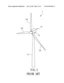 APPARATUS FOR GENERATING ELECTRIC POWER FROM WIND ENERGY diagram and image