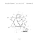 SPUTTER GUN HAVING VARIABLE MAGNETIC STRENGTH diagram and image