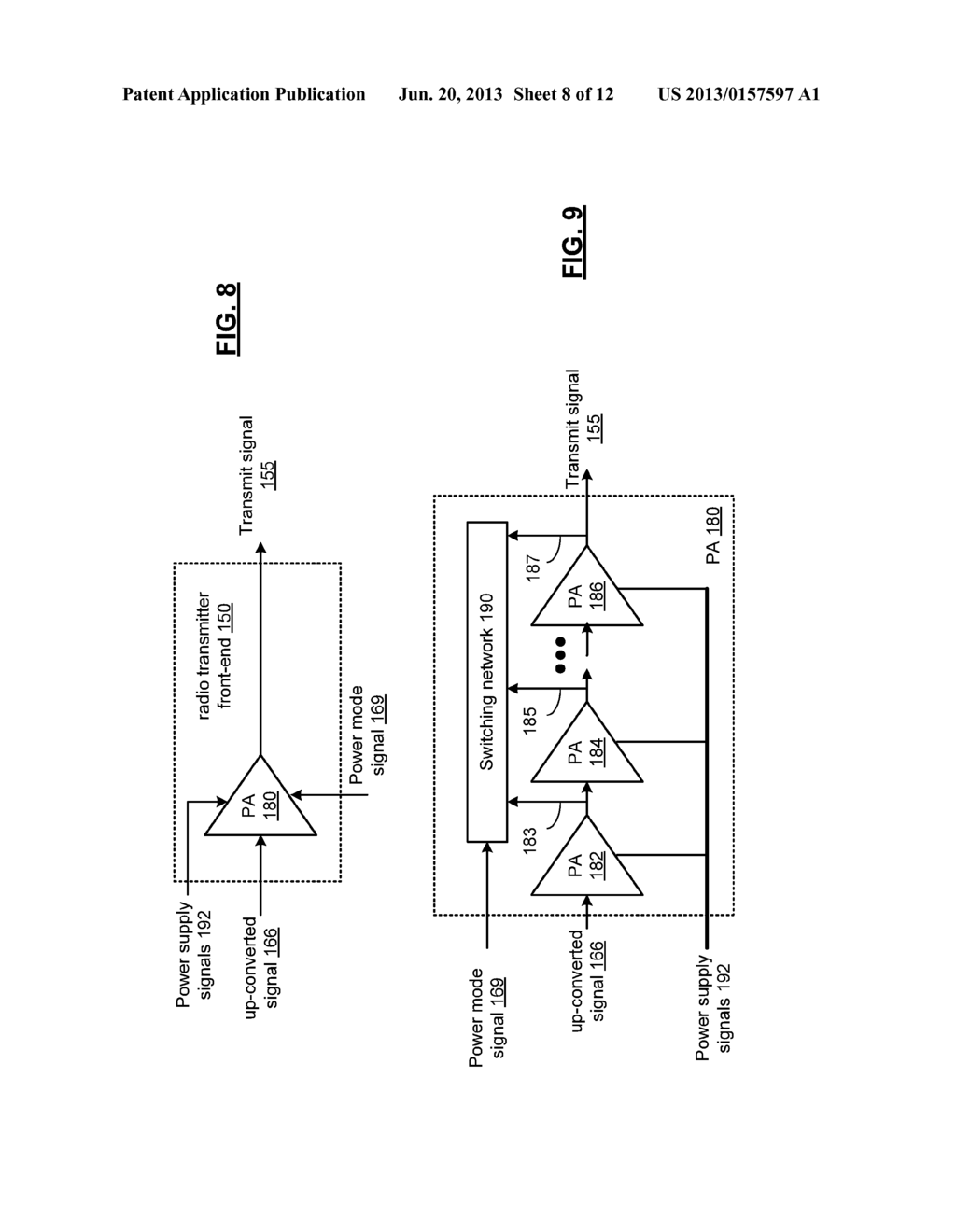 TRANSMIT POWER MANAGEMENT FOR A COMMUNICATION DEVICE AND METHOD FOR USE     THEREWITH - diagram, schematic, and image 09