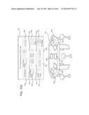 GAMING SYSTEM AND METHOD WHICH ENABLES MULTIPLE PLAYERS TO SIMULTANEOUSLY     PLAY MULTIPLE INDIVIDUAL GAMES OR GROUP GAMES ON A CENTRAL DISPLAY diagram and image