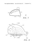 GOLF CLUB HEADS WITH RIBS AND RELATED METHODS diagram and image