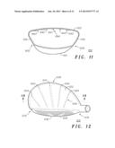 GOLF CLUB HEADS WITH RIBS AND RELATED METHODS diagram and image