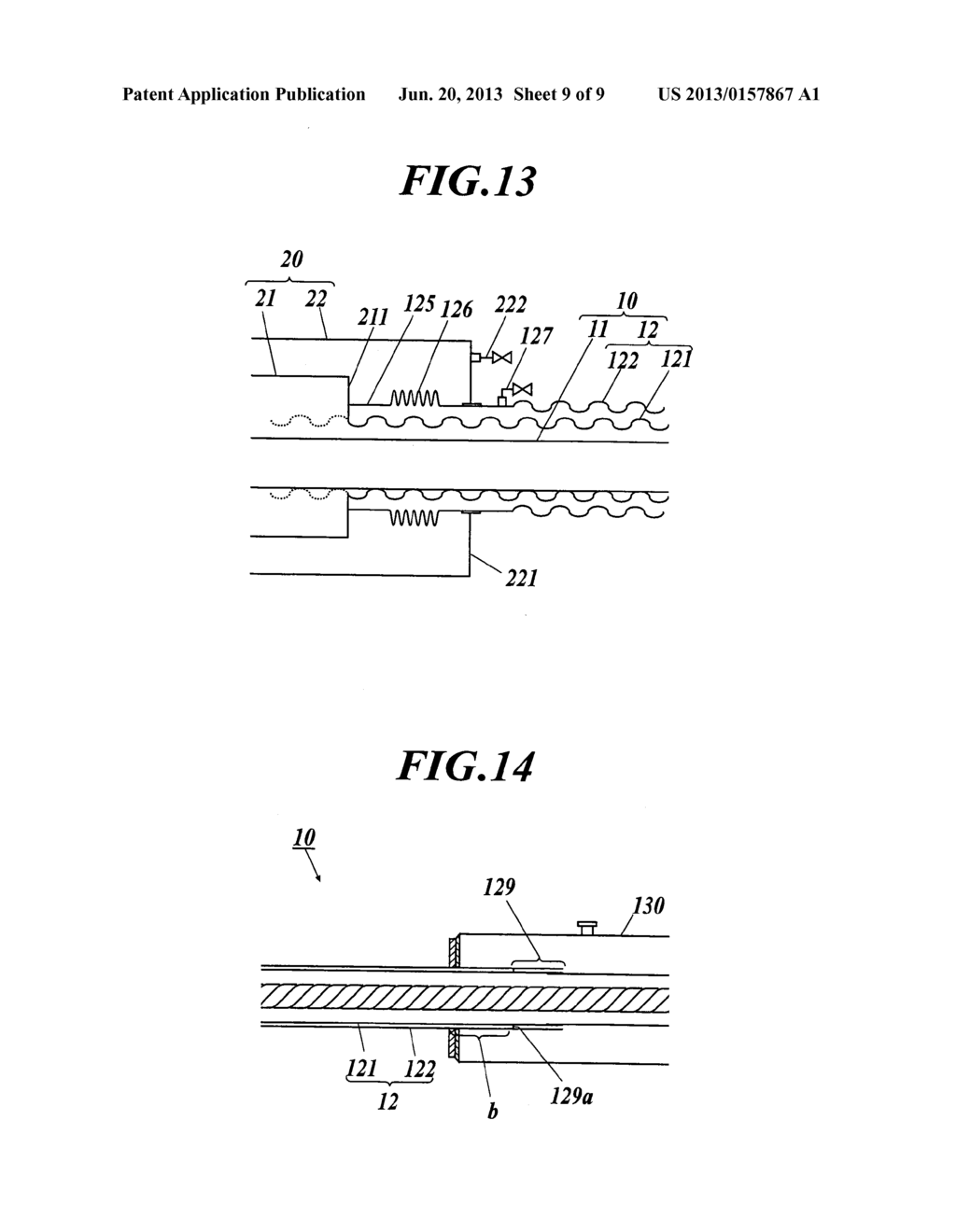 CONNECTION STRUCTURE FOR SUPERCONDUCTING CABLES, METHOD FOR LAYING THE     SAME, AND METHOD FOR VACUUMING CONNECTION STRUCTURE FOR SUPERCONDUCTING     CABLES - diagram, schematic, and image 10