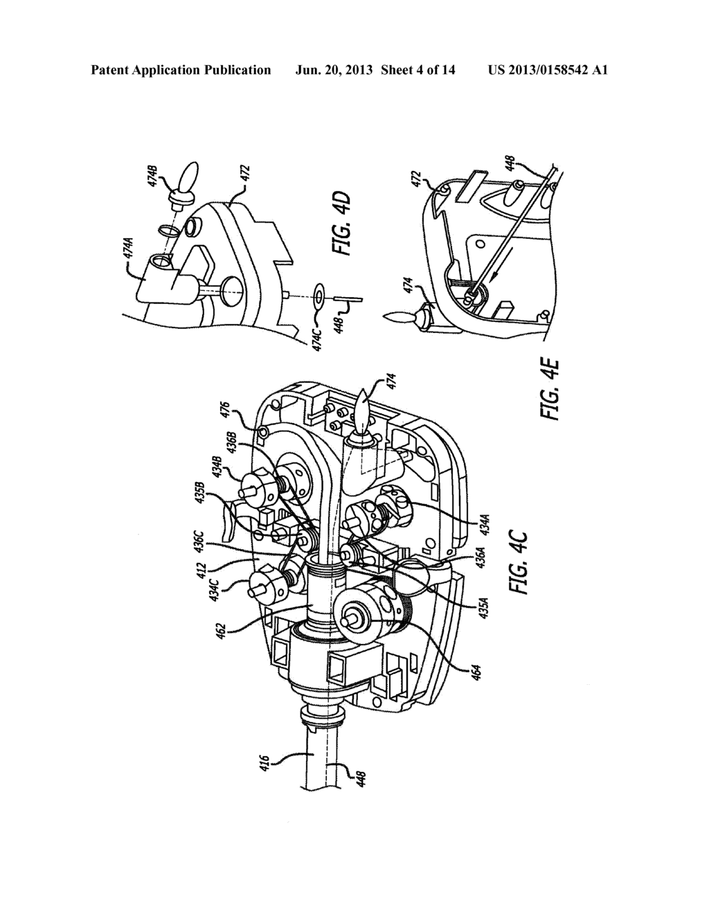 SURGICAL SYSTEMS WITH ROBOTIC SURGICAL TOOL HAVING PLUGGABLE END-EFFECTORS - diagram, schematic, and image 05