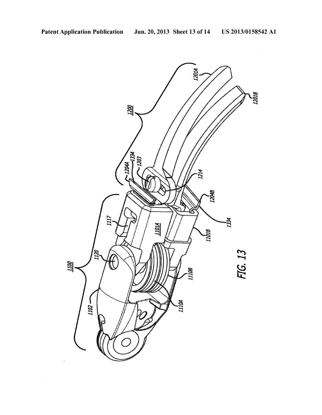 SURGICAL SYSTEMS WITH ROBOTIC SURGICAL TOOL HAVING PLUGGABLE END-EFFECTORS - diagram, schematic, and image 14