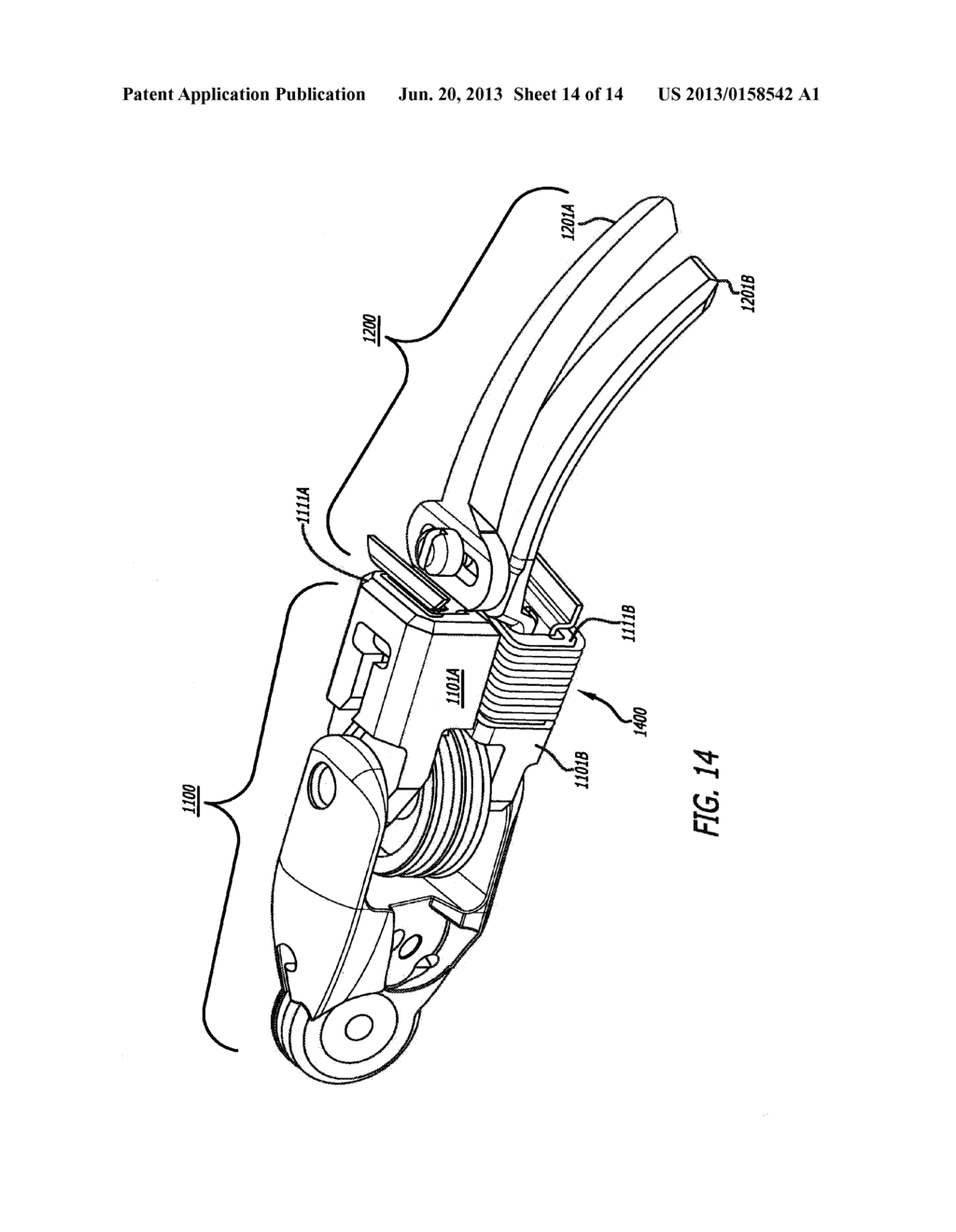 SURGICAL SYSTEMS WITH ROBOTIC SURGICAL TOOL HAVING PLUGGABLE END-EFFECTORS - diagram, schematic, and image 15