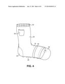 MULTIPURPOSE OPEN-TOED STOCKING diagram and image