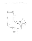 MULTIPURPOSE OPEN-TOED STOCKING diagram and image