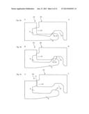 MECHANICAL LOCKING OF FLOOR PANELS WITH VERTICAL SNAP FOLDING diagram and image