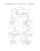 MECHANICAL LOCKING OF FLOOR PANELS WITH VERTICAL SNAP FOLDING diagram and image