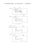 MECHANICAL LOCKING OF FLOOR PANELS WITH VERTICAL SNAP FOLDING diagram and image