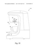 COFFEE MAKER WITH DRIP STOP SUPPORTING SINGLE SERVE & CARAFE OPERATION diagram and image