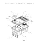 CAGE COVER WITH FILTER, SHIELD AND NOZZLE RECEPTACLE diagram and image