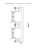 METHOD AND SYSTEM FOR A GAN VERTICAL JFET WITH SELF-ALIGNED SOURCE AND     GATE diagram and image