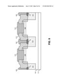 METHOD AND SYSTEM FOR A GAN VERTICAL JFET WITH SELF-ALIGNED SOURCE AND     GATE diagram and image