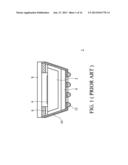 ELECTRONICS DEVICE PACKAGE AND FABRICATION METHOD THEREOF diagram and image