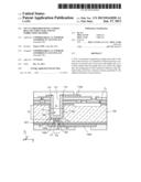 TSV VIA PROVIDED WITH A STRESS RELEASE STRUCTURE AND ITS FABRICATION     METHOD diagram and image