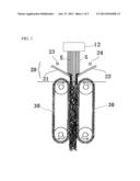 APPARATUS FOR MANUFACTURING A NETTED STRUCTURE AND METHOD FOR     MANUFACTURING A NETTED STRUCTURE diagram and image