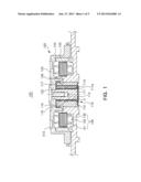 HYDRODYNAMIC BEARING ASSEMBLY AND MOTOR INCLUDING THE SAME diagram and image