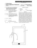 ELECTRONIC DEVICE AND METHOD FOR SELECTIVELY SWITCHING OPERATION     INTERFACES BETWEEN LEFT-HANDED MODE AND RIGHT-HANDED MODE diagram and image