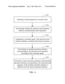 ELECTRONIC DEVICE AND METHOD FOR SELECTIVELY SWITCHING OPERATION     INTERFACES BETWEEN LEFT-HANDED MODE AND RIGHT-HANDED MODE diagram and image