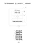 TOUCH DISPLAY AND ELECTRONIC APPARATUS diagram and image