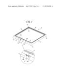 UNIT FRAME FOR TOUCH PANEL AND TOUCH PANEL UNIT diagram and image