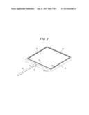 UNIT FRAME FOR TOUCH PANEL AND TOUCH PANEL UNIT diagram and image