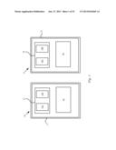 TABLET DEVICE HAVING A DISPLAY OPERABLE IN PEEK MODE diagram and image