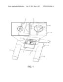 Double-projection apparatus diagram and image