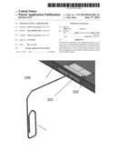 APPARATUS FOR A CARD HOLDER diagram and image