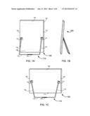 Integrated Magnetic Tablet Stand diagram and image