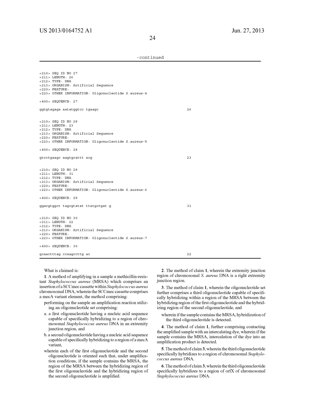 Detection of mecA Variant Strains of Methicillin-Resistant Staphylococcus     Aureus - diagram, schematic, and image 27