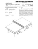 FOLDING ASSEMBLY OF TABLE TENNIS TABLE diagram and image