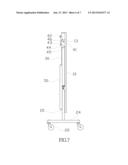 FOLDING ASSEMBLY OF TABLE TENNIS TABLE diagram and image