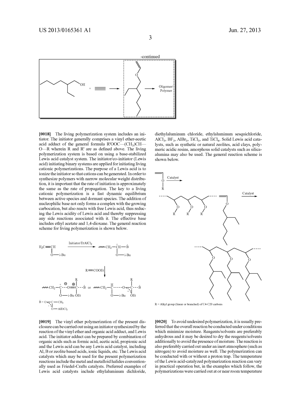 VINYL ETHER POLYMER FLUIDS MADE USING CONTROLLED LIVING CATIONIC     POLYMERIZATION AND THEIR USE AS SYNTHETIC LUBRICANT BASESTOCKS - diagram, schematic, and image 04