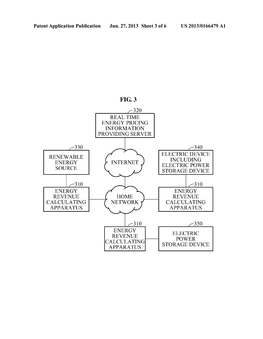 METHOD AND APPARATUS FOR CALCULATING ENERGY REVENUES OF ELECTRIC POWER     DEVICES BASED ON REAL TIME PRICING - diagram, schematic, and image 04