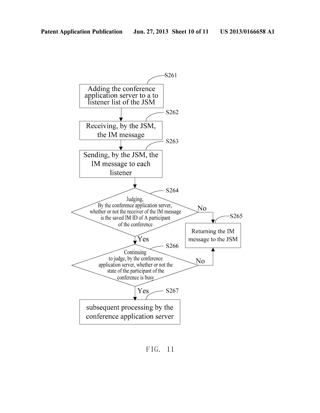 Processing Method and Processing System for Instant Messages in Network     Conference - diagram, schematic, and image 11