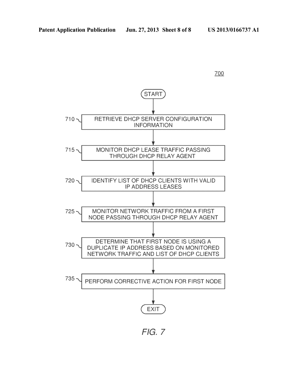 DUPLICATE IP ADDRESS DETECTION BY A DHCP RELAY AGENT - diagram, schematic, and image 09