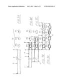 Row Planting Propagation Device Comprising Tubular Casing Divided into     Pouches, and Method for Producing Same diagram and image