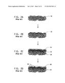 METHOD FOR PRODUCING METALIZED FIBROUS COMPOSITE SHEET WITH OLEFIN COATING diagram and image