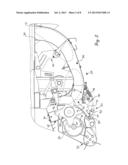 AGRICULTURAL IMPLEMENT HAVING KNIFE LOAD RESPONSIVE INFEED CUTTER diagram and image