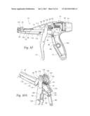 CABLE TIE TENSIONING AND CUT-OFF TOOL diagram and image