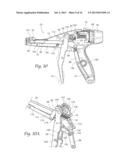 CABLE TIE TENSIONING AND CUT-OFF TOOL diagram and image