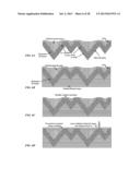 HIGH-EFFICIENCY PHOTOVOLTAIC BACK-CONTACT SOLAR CELL STRUCTURES AND     MANUFACTURING METHODS USING THREE-DIMENSIONAL SEMICONDUCTOR ABSORBERS diagram and image